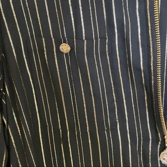 - Anne Klein metallic striped dress - Picture 8 of 10